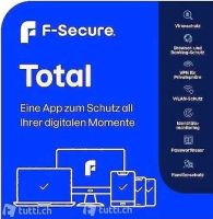 F-Secure Total für 15 Monate und 7 Geräte inkl. Lizenz / NEU München - Thalk.Obersendl.-Forsten-Fürstenr.-Solln Vorschau