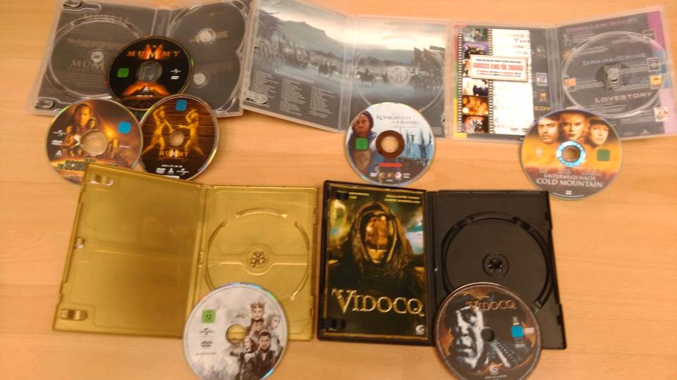 10 Film DVD's Sammlung Fantasy "Mummy Legends" Huntsman, Matrix in Hameln