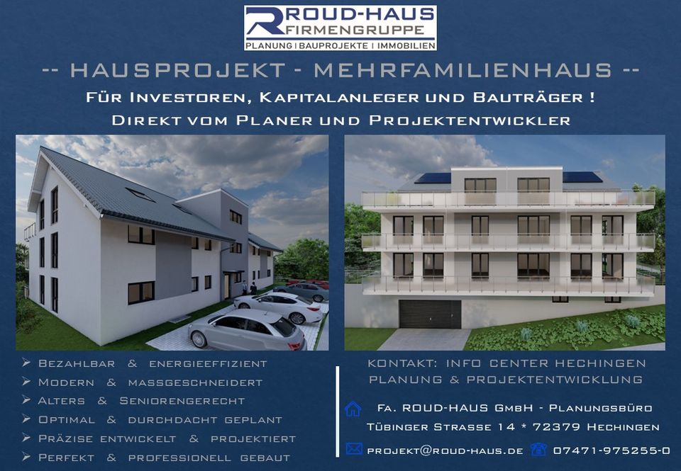 + EXKLUSIVES MEHRFAMILIENHAUS-PROJEKT! + in Gosheim