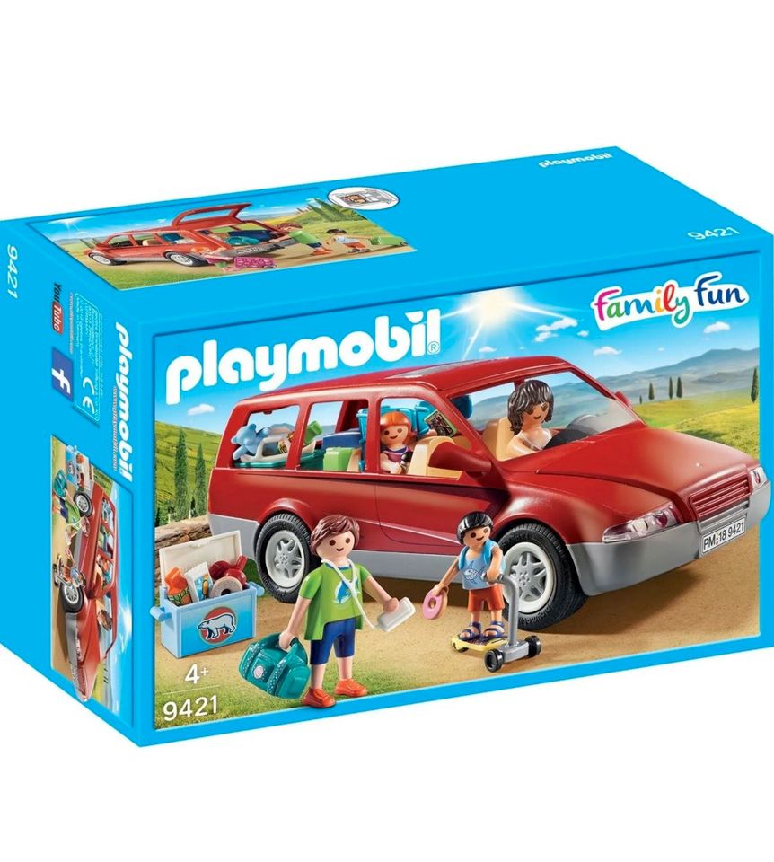 Playmobil Family Fun Familien-Pkw (9421) ~ Camping/Urlaub in Hagen