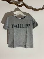 ZARA T-Shirt - grau/schwarz - Größe 122 Hessen - Rüsselsheim Vorschau