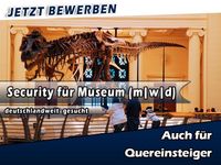 SECURITY im Museum in Leipzig (m/w/d) gesucht | Verdienst bis zu 3.100 € | Direkteinstieg möglich! VOLLZEIT JOB in der Security Branche | Festanstellung als Sicherheitsmitarbeiter Leipzig - Eutritzsch Vorschau