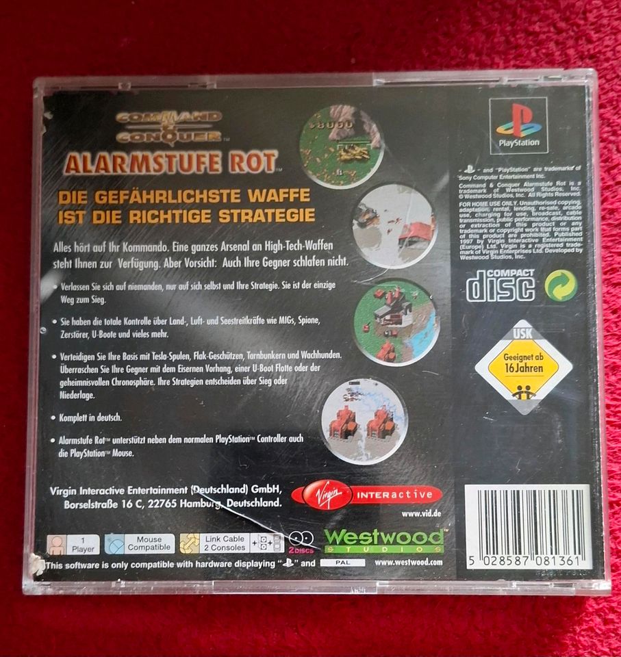 Command&Conquer - Tiberium Konflikt / Alarmstufe Rot (PS1) in Hannover