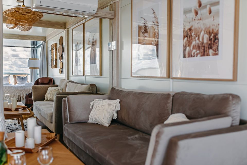 Hausboot HT4, schwimmendes Haus, HT Houseboats, sofort verfügbar in Ahlen