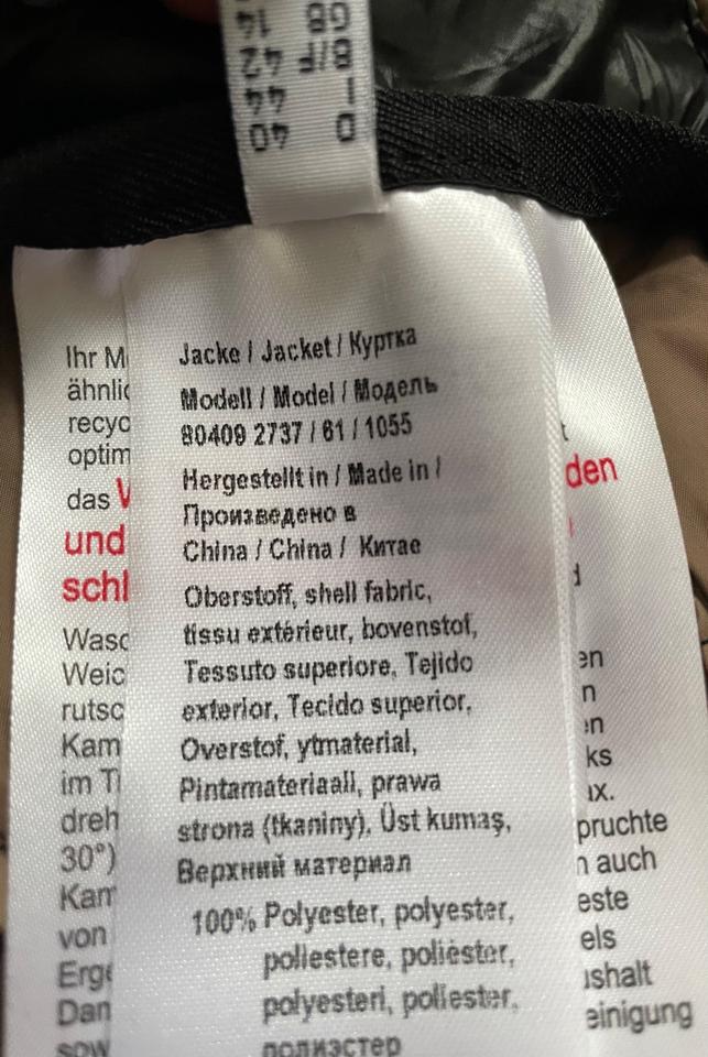 Superleichte, warme Jacke, Fuchs Schmitt, 40, NP 259,99, wie neu in Denkte