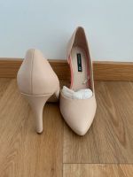 Spitze Pumps, Leder, helles beige, H&m Berlin - Spandau Vorschau