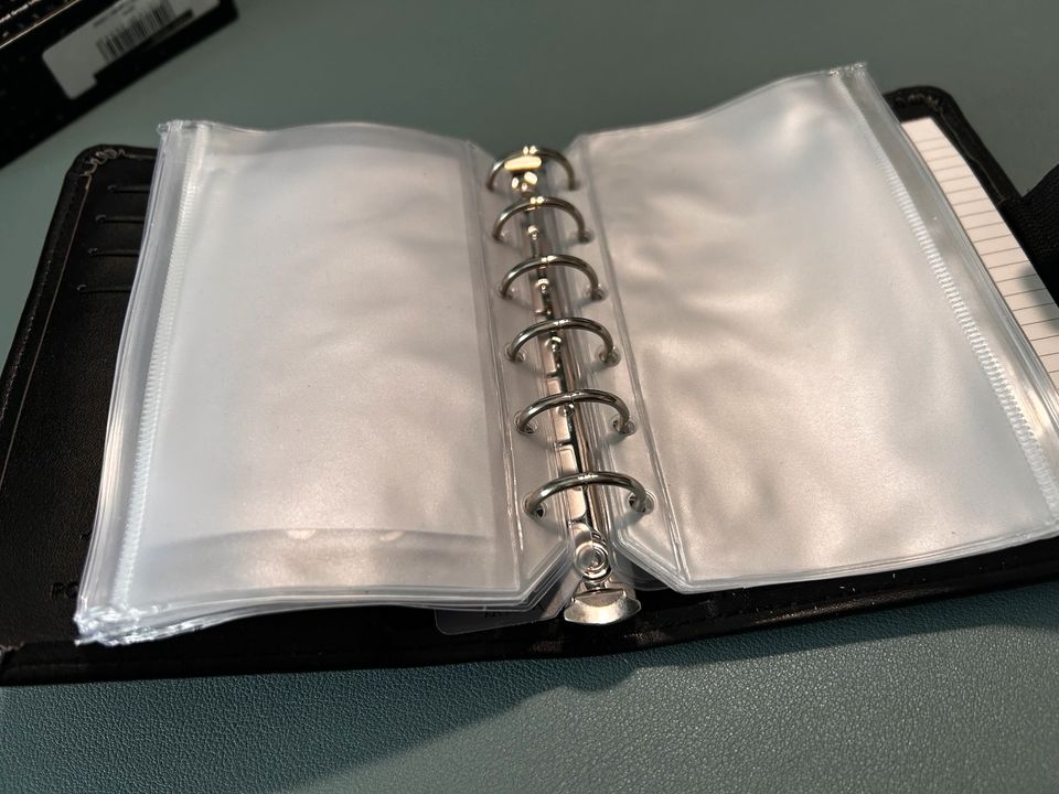 Original Filofax Pocket inkl. 10 zipper in Bergen