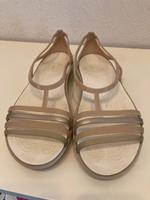 Crocs Isabella Sandalen W7 Gr.37/38 beige Niedersachsen - Delmenhorst Vorschau
