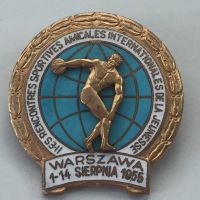 ⭐️ AUSZEICHNUNG PIN MEDAILLE Intern. Freundschaftsspiele 1955 PL Berlin - Schöneberg Vorschau