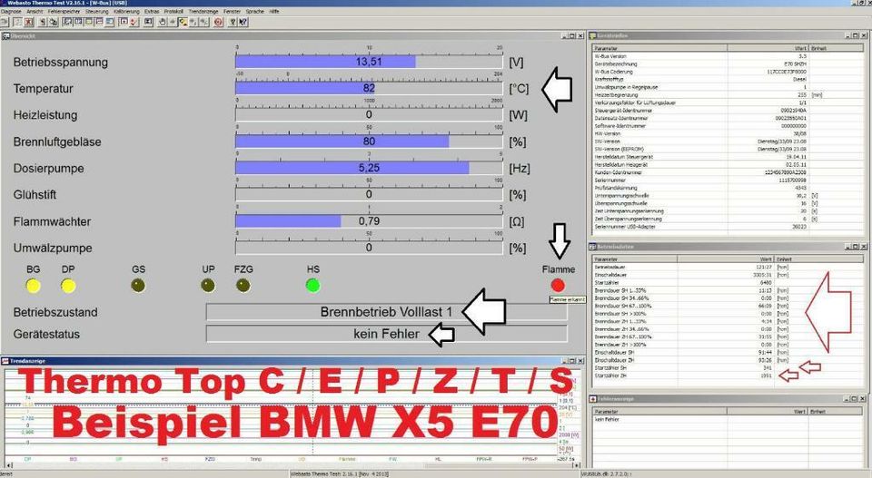 Standheizung Reparatur Diagnose Webasto Eberspächer alle Typen in Herbstein