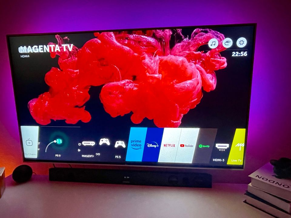 LG TV UHD 4K HDR 55 Zoll 100Hz in Elsenfeld