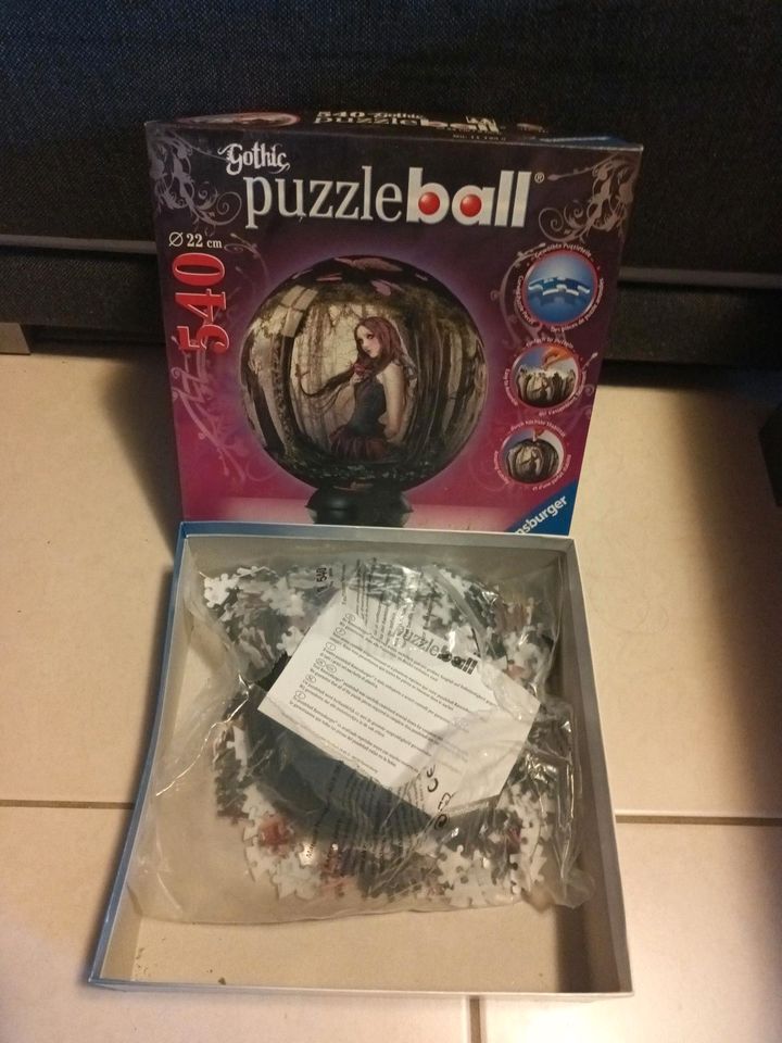 Gothic Puzzleball 540 Teile Vollständig in Wadgassen
