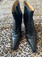 Damen Leder Stiefeletten/Italien 39 Thüringen - Erfurt Vorschau