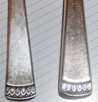 2-teilig Kinderbesteck Auerhahn Messer Gabel 90er Silberauflage West - Sossenheim Vorschau