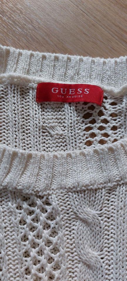 Guess Pulli Gr. M beige in Roth