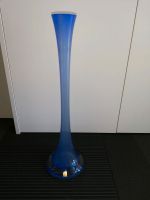 Blumenvase, Bodenvase, Vase, Glasvase, blau, Glas Bayern - Oberschweinbach Vorschau