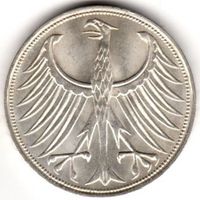 5 deutsche Mark Silbermünze Kr. Altötting - Burghausen Vorschau