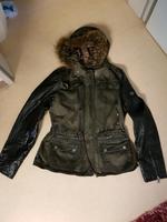 GIPSY Jacke Gr.S Leder/Stoff Damen khaki/braun TOP Zustand 1A* Bayern - Augsburg Vorschau