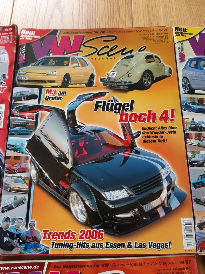 VW Scene Autozeitschrift 6 Stück 2006 2007 top Zustand Magazin in Bonn