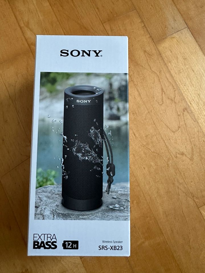 Sony SRS-XB23 Kabelloser Lautsprecher NEU in Originalpackung in Karlsruhe