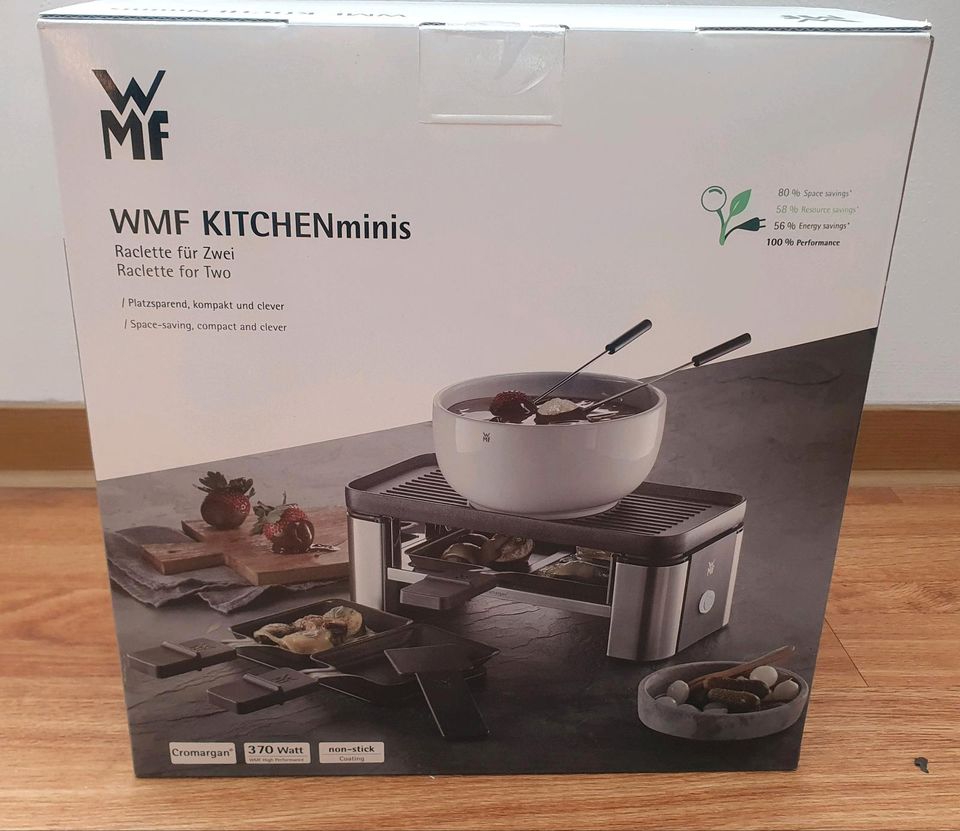 WMF KÜCHENminis Raclette für zwei NEU in Frankfurt am Main