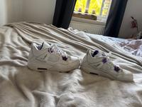 Nike Jordan 4 Retro Metallic Purple 42 Leipzig - Gohlis-Mitte Vorschau