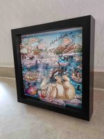 Charles Fazzino "THE NORTH POLE!" 3D Bild mit Glitzer Pop Art Rheinland-Pfalz - Scheuerfeld Vorschau