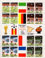 Briefmarkenbogen COPA MUNDIAL DE FUTBOL ESPANIA '82 Rheinland-Pfalz - Ransbach-Baumbach Vorschau