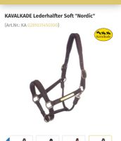 Kavalkade Leder Halfter Soft Nordic Niedersachsen - Großheide Vorschau
