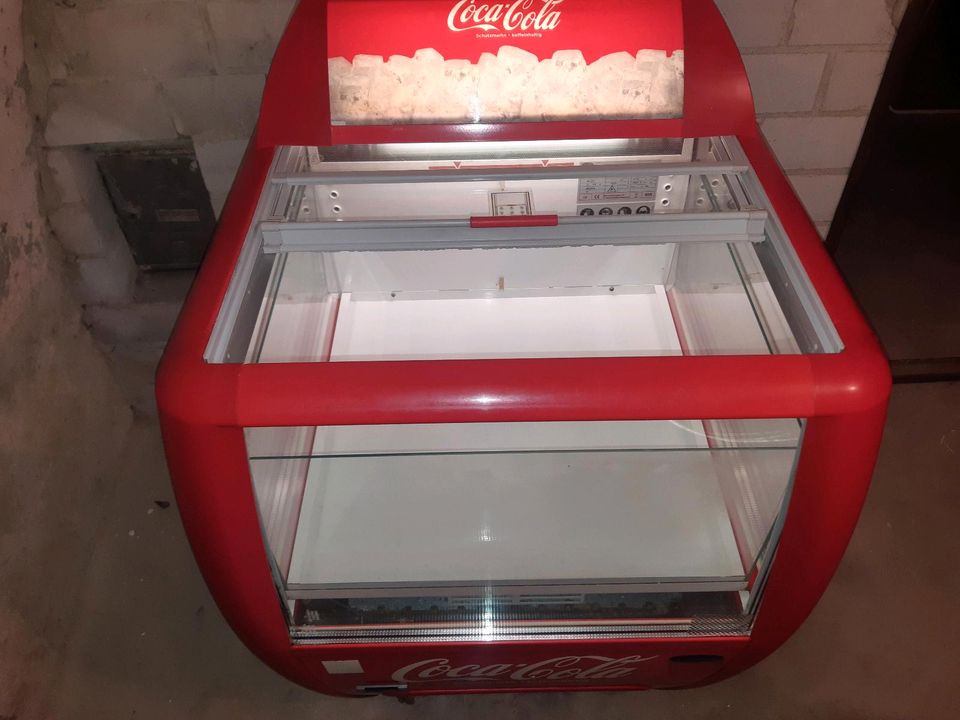 Carrier Coca-Cola Kältetruhe Tulip TC17-R290 mit Schiebedeckel in Ettenheim