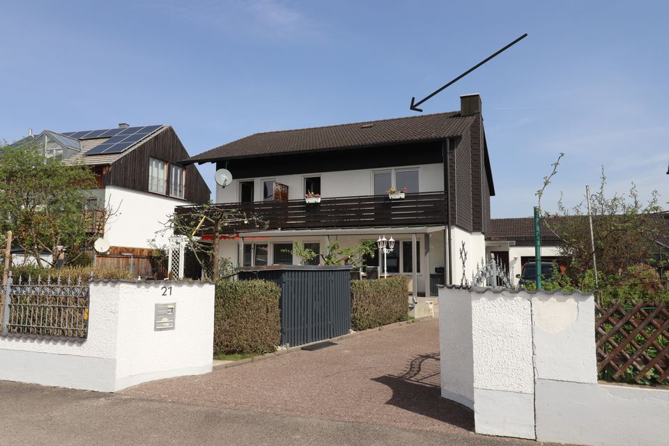 4-Zimmerwohnung mit Südbalkon u. Gartenanteil in zwei Wohneinheiten in Gaimersheim