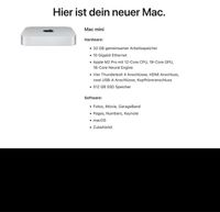 Apple Mac Mini M2 Pro 3 Jahre Apple Care+ Kaufdatum 19.12.2023 Hessen - Heusenstamm Vorschau