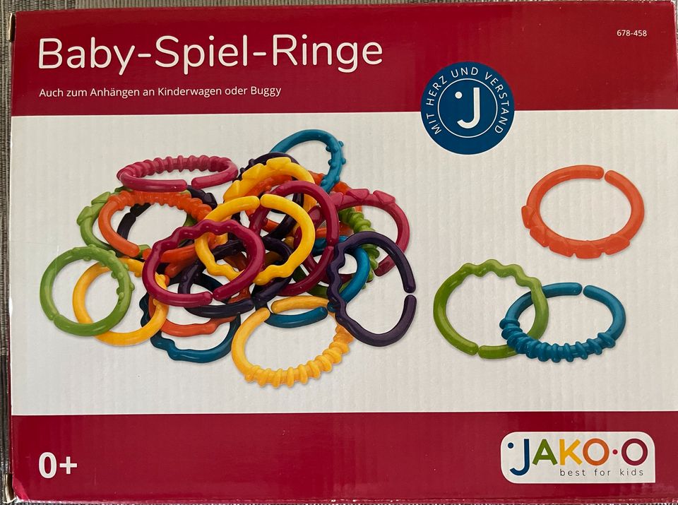 Jakoo Baby Spiel Ringe -neuwertig- in Bad Arolsen