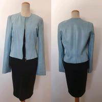 Dior Lederjacke Jacke Leder hellblau S FR40 ORIGINAL Nordrhein-Westfalen - Erkelenz Vorschau