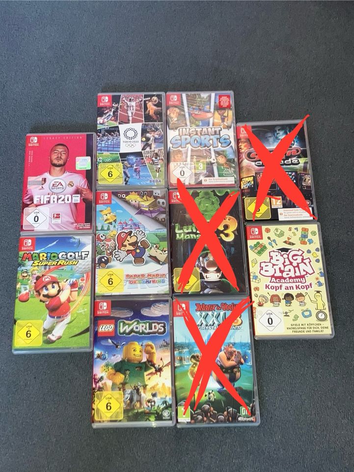 NINTENDO SWITCH Spiele in Graben (Lechfeld)