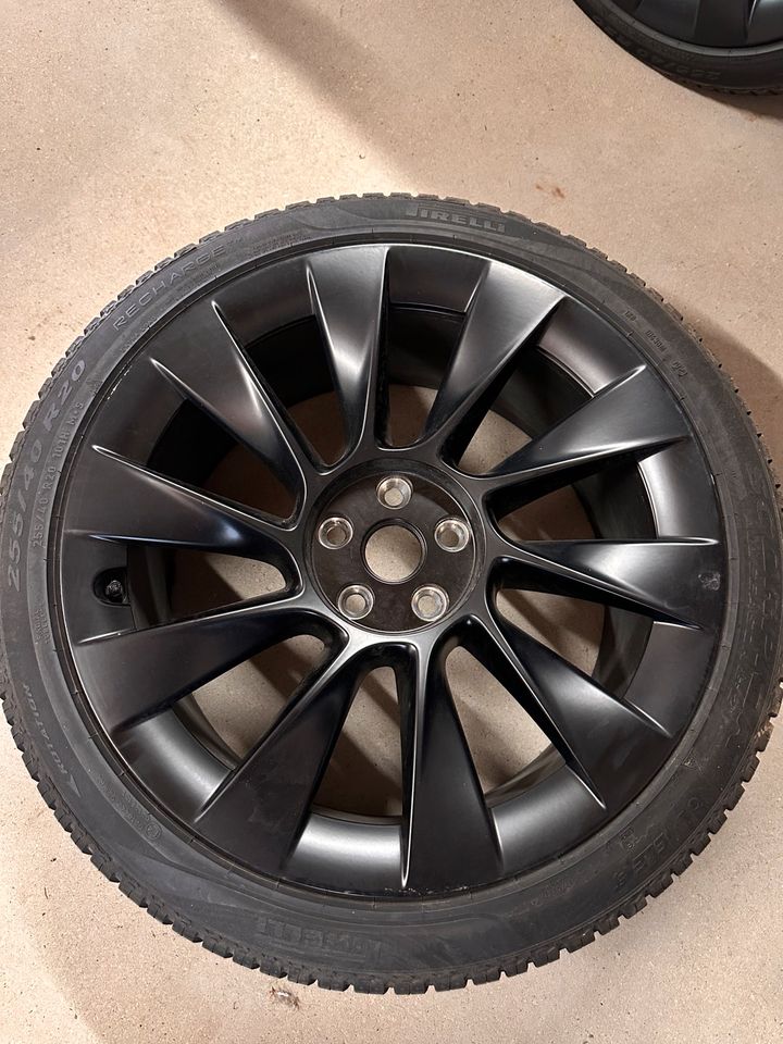 Model Y 20 Zoll Induction Felge und Pirelli-Allwetter in Stuhr