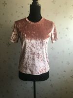 Shirt Samt Boho rosa, Oberteil Vintage wie neu 34 36 Nordrhein-Westfalen - Mönchengladbach Vorschau