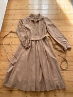 Kleid wolle midi nude beige Gürtel Schurwolle Vintage Hannover - Südstadt-Bult Vorschau