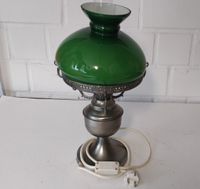 Vintage Antik Zinnlampe ; Tischlampe ; Bürolampe 70er Jahre Niedersachsen - Bad Bentheim Vorschau