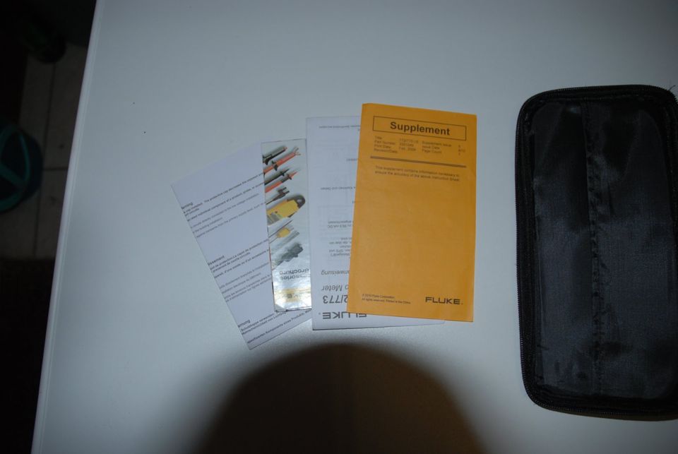 Fluke 772 Stromzange, Hand-Multimeter digital Prozess-Stromausgab in Kamp-Lintfort