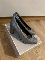Tamaris Pumps hohe Schuhe Glitzer Absatzschuhe 38 Schleswig-Holstein - Westerrönfeld Vorschau