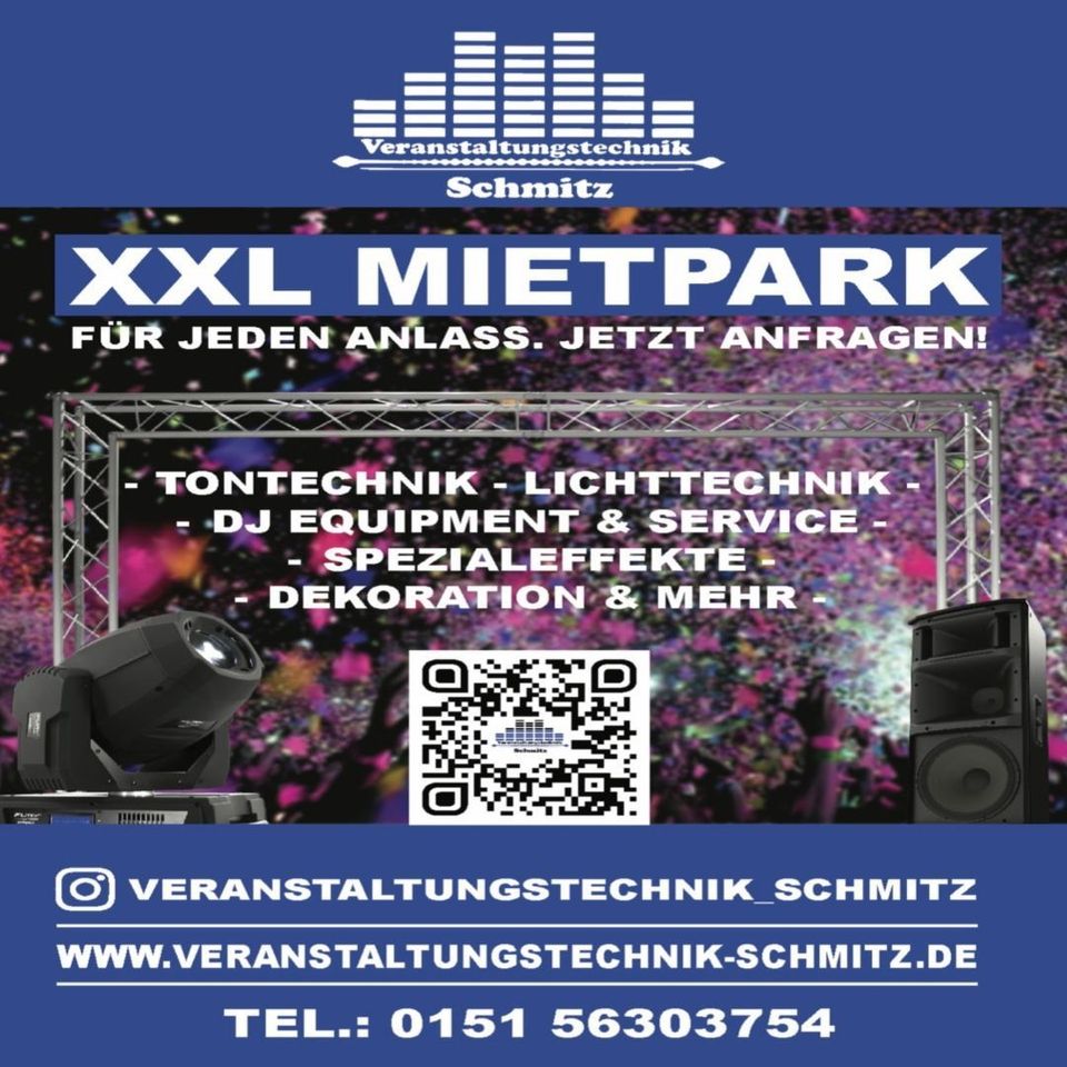 DJ Buchen + Partylicht + Musikanlage in Darmstadt
