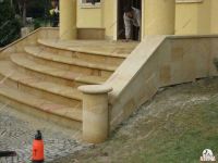 Treppe aus Sandstein .Gelber Sandstein ,Gartentreppe Sachsen - Görlitz Vorschau