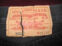 LEVI's Jeans 501 schwarz W36 L32, klassischer Schnitt gebraucht Baden-Württemberg - Weinheim Vorschau