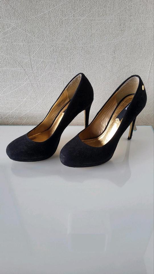 High Heels Pumps Blink Größe 38 Damenschuhe schwarz gold in Osterburken