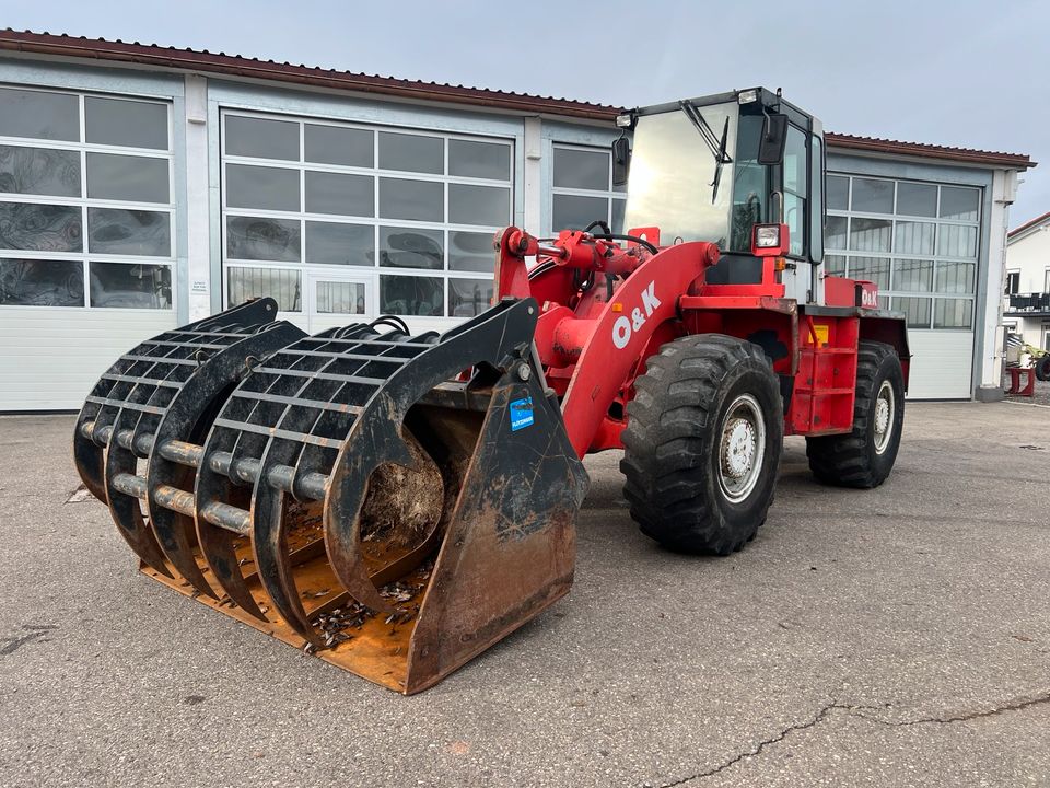 O&K L20 Schnellwechselsystem Volvo Hydr. BJ 1997 40 km/H in Dinkelscherben