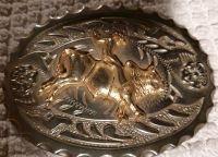 Gürtelschnalle Buckle Motiv "Rodeo, Bullenreiter" unbenutzt Hessen - Schwalbach a. Taunus Vorschau