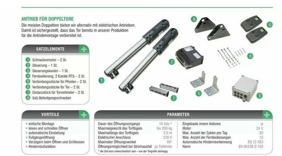 Einfahrtstor Metalltor Hoftor Tor Elektrisch Zaun schmucktor in Hamm