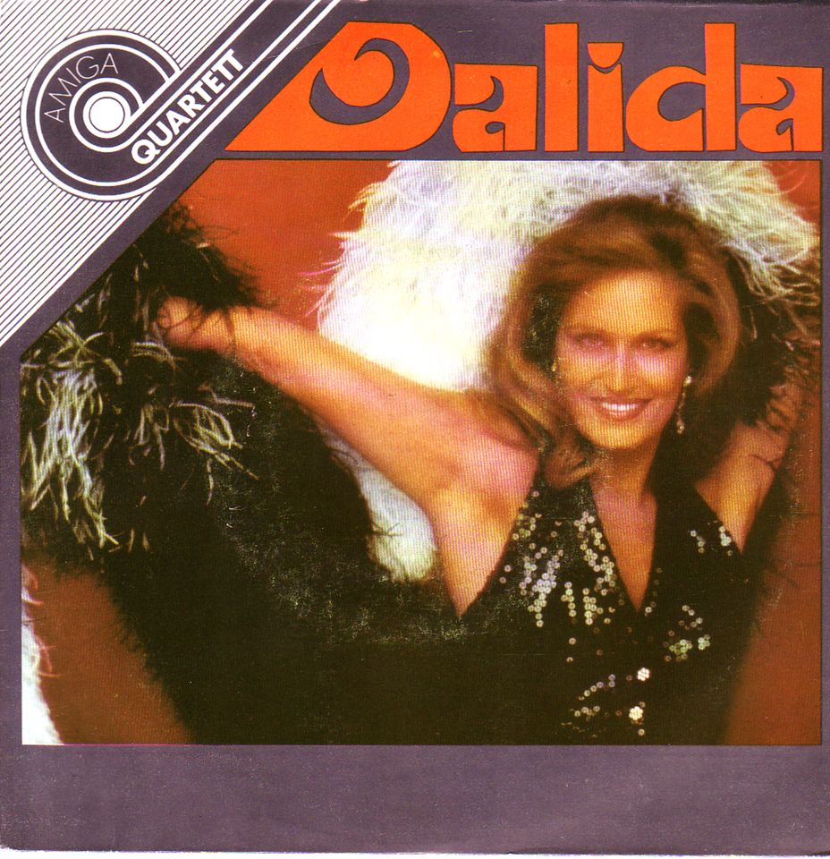 Dalida - Am Tag als der Regen kam 7'' Vinyl EP Amiga Quartett in Schimberg