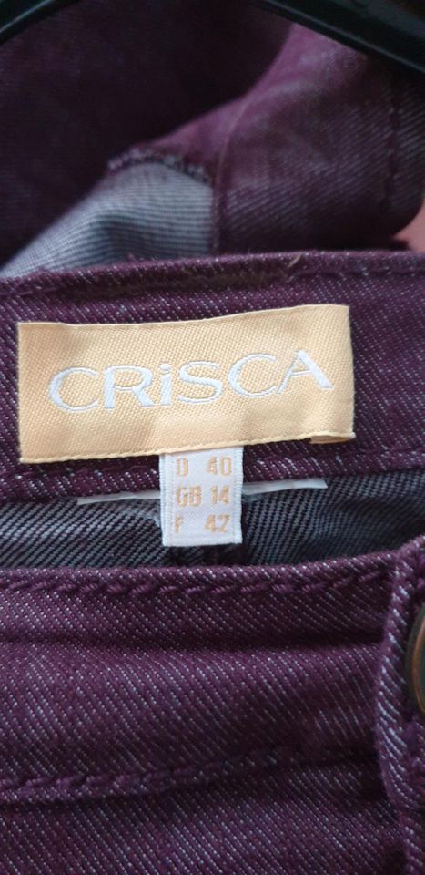 Damen Jeans Zweiteiler- Marke Crisca- Biba Gr. 40 in Gelsenkirchen